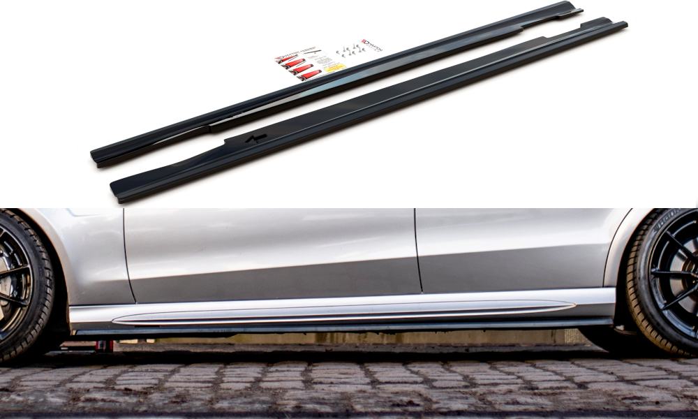 Side Skirts Diffusers Mercedes-Benz E63 AMG Sedan W212 Facelift