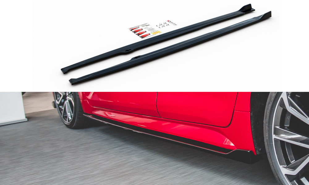 Side Skirts Diffusers Toyota Corolla XII Hatchback