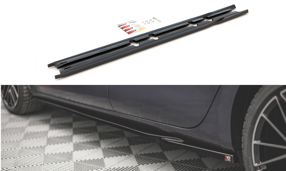 Side Skirts Diffusers V.1 Seat Leon FR Mk4