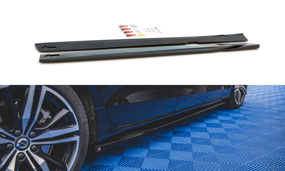Side Skirts Diffusers V.1 Volvo S60 R-Design Mk3