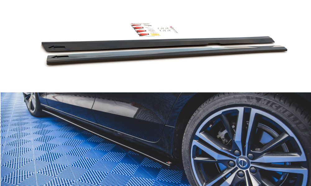 Side Skirts Diffusers V.2 Volvo S60 R-Design Mk3