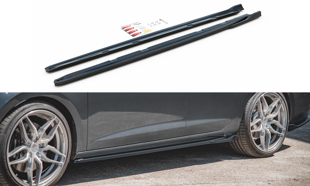 Side Skirts Diffusers V.4 Seat Leon Cupra / FR Mk3 FL