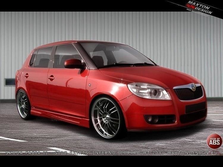 Side Skirts Skoda Fabia Mk2 < Inferno >
