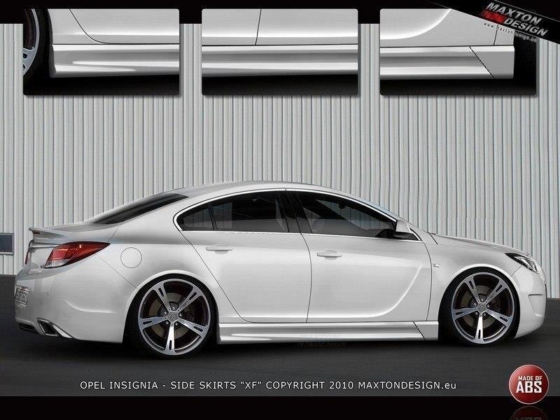 UNIVERSAL SIDE SKIRTS OPEL INSIGNIA < XR >