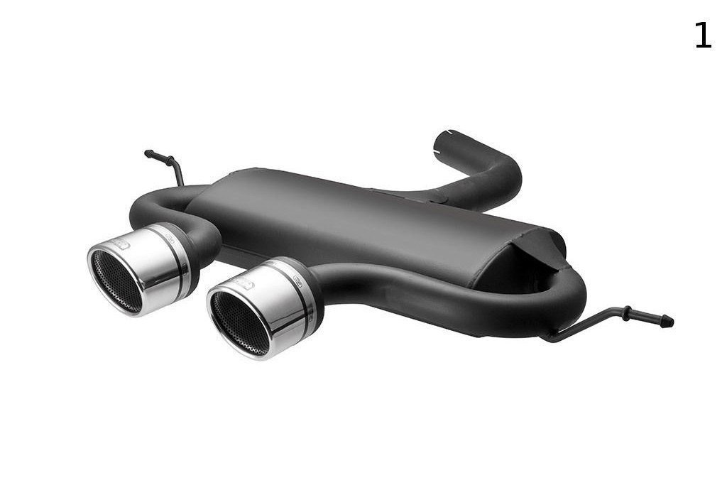 VOLKSWAGEN GOLF VI, GOLF V R32, SCIROCCO 3 SPORTS EXHAUST MUFFLER EXHAUST